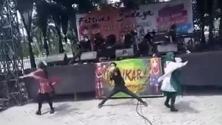 Download Haruchika (Cikampek) and Itsukara (Karawang) perform in festival budaya indotaisei MP3