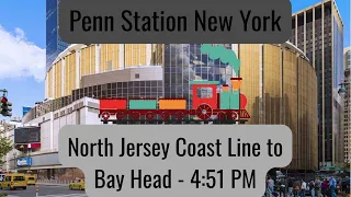 North Jersey Coast Line NJT Outbound Train 3851 to Bay Head