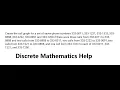 Discrete Mathematics Help Create the call graph for a set of seven phone numbers 333-0011 333-1221