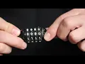 How to crack a combination bike lock in seconds