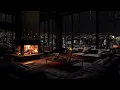 Lagu Regen, Kaminfeuer und Stadtblick: Ein gemütlicher Abend zum Schlafen und Entspannen 🌧️🌆🔥