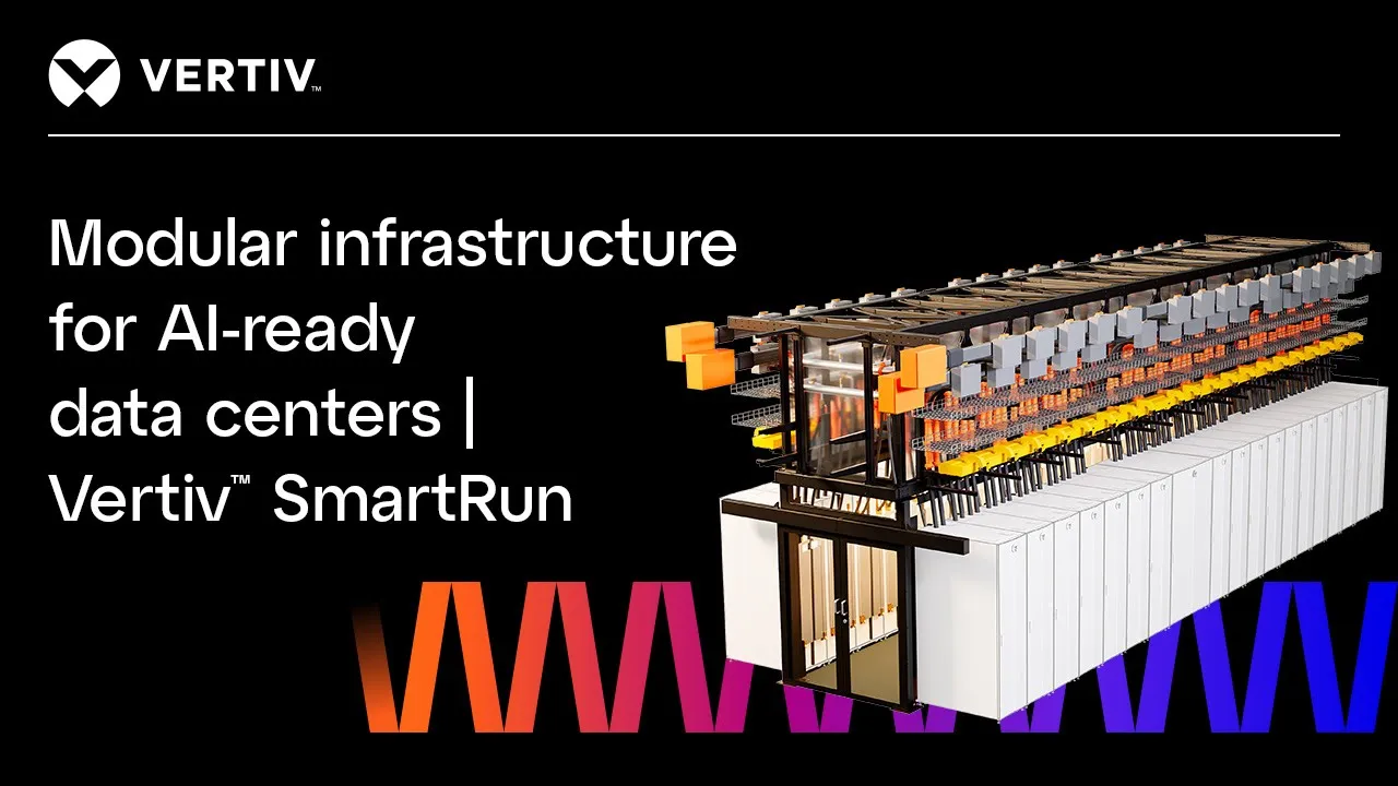 Vertiv SmartRun AI data center video