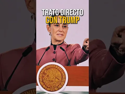 La presidenta afirmó que México está “muy cerca” de alcanzar un acuerdo comercial con Estados Unidos
