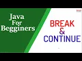 Java Tutorial for beginners in Hindi Difference between Break and Continue