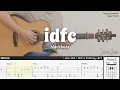 Download Lagu idfc - blackbear | Fingerstyle Guitar | TAB + Chords + Lyrics