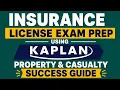 Insurance License Exam Prep Using Kaplan Property Casualty Success Guide