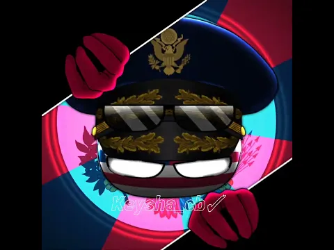 Strongest duo - Countryballs edit (Check desk) #countryballs #edit #alightmotion #shorts