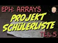 EPh Informatik - Arrays Schulerverwaltung in Java Teil 5
