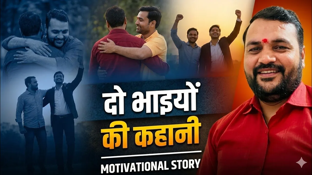 दो भाइयों का प्यार।। Super Motivational story in Hindi #motivation #story #inpiration