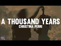 Download Lagu Christina Perri - A Thousand Years (Lyrics)
