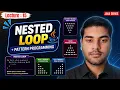 Nested Loops Pattern Programming in Java Explained Completely