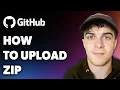 How to Upload Zip on Github Full 2024 Guide