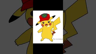 Draw Pikachu Using Python Turtle