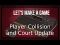 Let s Make a Atari 2600 Game - 11 Player Collision and Court Update