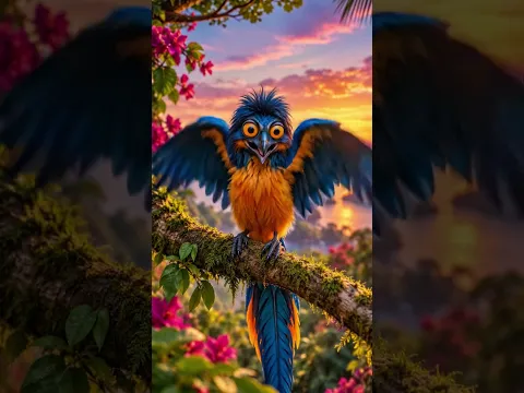 This Bird Looks UNREAL! π³π€π¦ #Shorts#Birds #Wildlife #Nature #AmazingAnimals #RareBirds #NatureLovers