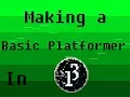 Making a simple platformer game in Processing