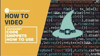 How To Use code snippets JavaScript for your apps