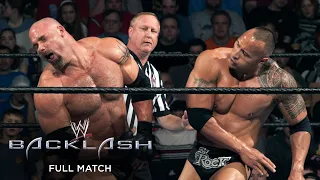 Download FULL MATCH - The Rock vs. Goldberg: Backlash 2003 MP3