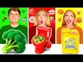 Download Lagu Makanan Warna Yang Sama Tantangan | Peretasan Makanan Yang Fantastis BaRaFun Challenge
