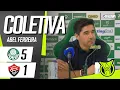 Lagu COLETIVA ABEL FERREIRA | AO VIVO | Palmeiras x Vitória - Brasileirão 2026