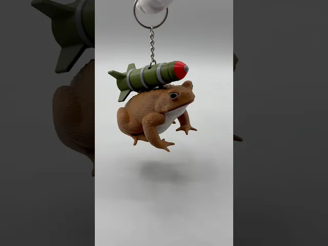Missile Toad – The Perfect Holiday Keychain or Ornament!  video thumbnail