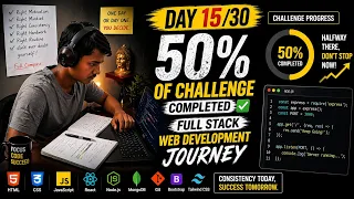 Full stack web development journey