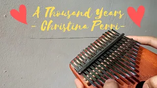 Download A Thousand Years| Kalimba Cover with Tabs| Nicole Mari Esguerra MP3