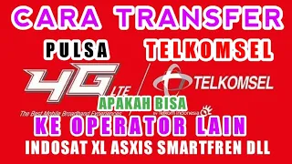 JIKA CARA DIATAS TIDAK BERHASIL COBA CARA INI Cara transfer pulsa Telkomsel ke operator lain Tidak h. 