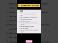 CSS interview Questions Adisma