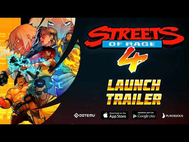Streets of Rage 4 - Mobile Launch Trailer