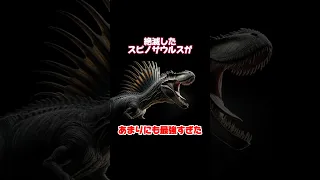 スピノサウルスが最強すぎる スピノサウルス 恐竜 面白い 雑学 Youtubeshorts 