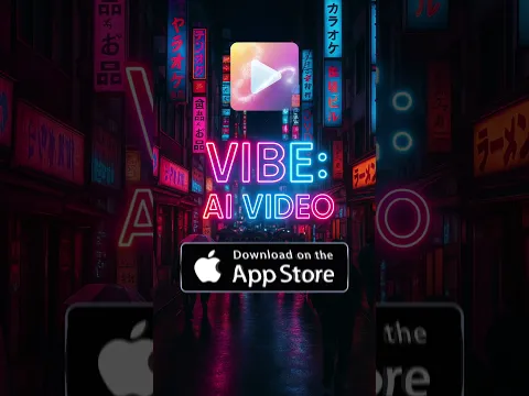 VIBE short-form AI video example