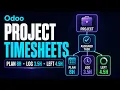 Odoo Project Task and Timesheet Tutorial