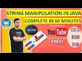 STRING MANIPULATION IN JAVA Dr Santosh Kumar