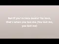 Giveon - Lost Me (Lyrics)