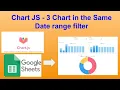 Chart JS - 3 Chart in the Same Date range filter