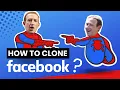 HOW Facebook IS BUILT using HTML CSS - DAY