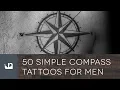 50 Simple Compass Tattoos For Men