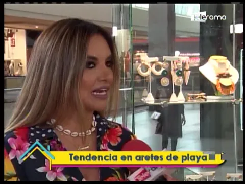 Tendencia en aretes de playa