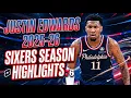 JUSTIN EDWARDS Highlights 2025-26 Sixers Season