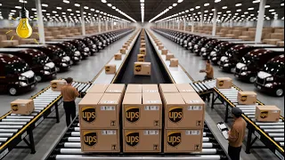 Inside a UPS Mega Hub Shipping 22 MILLION Packages a Day