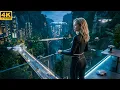 Lagu Smart Cities of the Future | Jungle Utopia | 4K Relaxing Sci-Fi Ambient