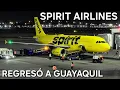 ¡VOLVIÓ SPIRIT! 🤔 Volando con Spirit de GUAYAQUIL a FORT LAUDERDALE | Reporte de Vuelo Bajo Costo 😱