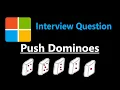 Push Dominoes - Leetcode 838