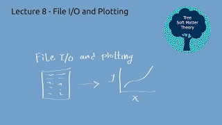File and Plotting ChEn 263 - Lecture 8 Full Lecture