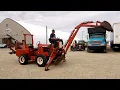 H1146 COMBINED DV Ditch Witch R65 Trencher with Trailer
