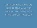 ALL UP TO YOU LYRICS