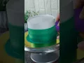 Perfect Green Ombre Cake Tutorial Motorbike Cake JolsKitchen
