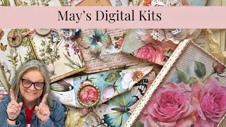 May Printable Release 5 new digital kits you need to see