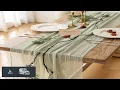 Sage Green Table Runner Cheesecloth 120 Inch 10 FT Rustic Boho Cheese